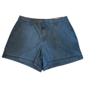 Vintage Magellan Shorts Women's Size 10 Blue Shorts Outdoors With 4 Pockets NWT